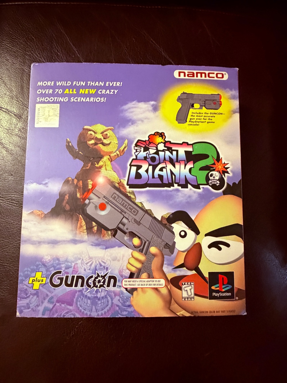 Point Blank 2 PlayStation (PS1) Bundle With Namco GunCon Light Gun